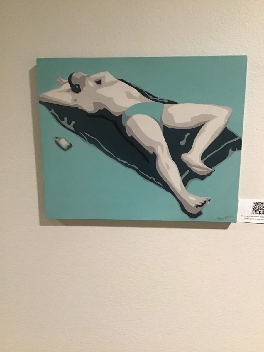 The Sexy Sunbather - SOLD by Marnie Tenden 