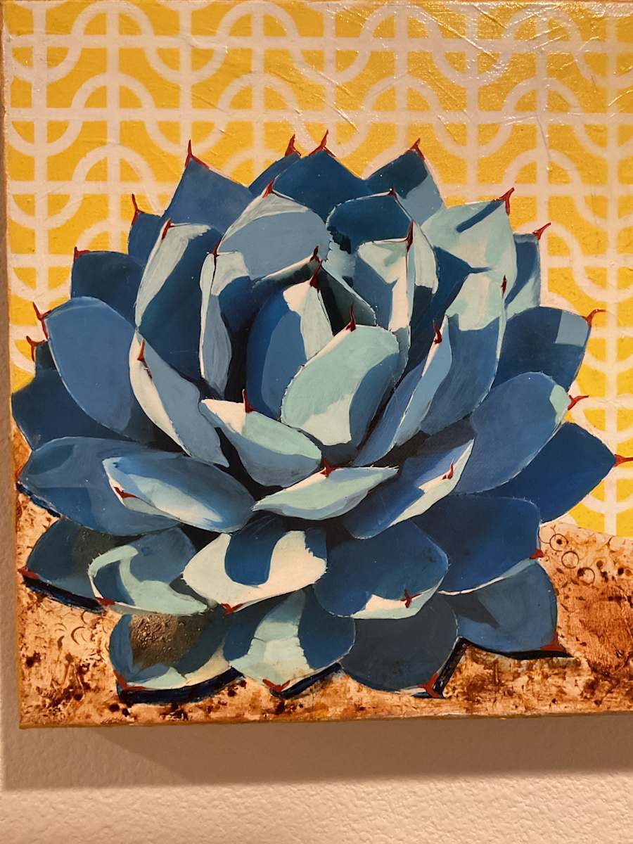 Mid Mod Agave by Christine Houser 
