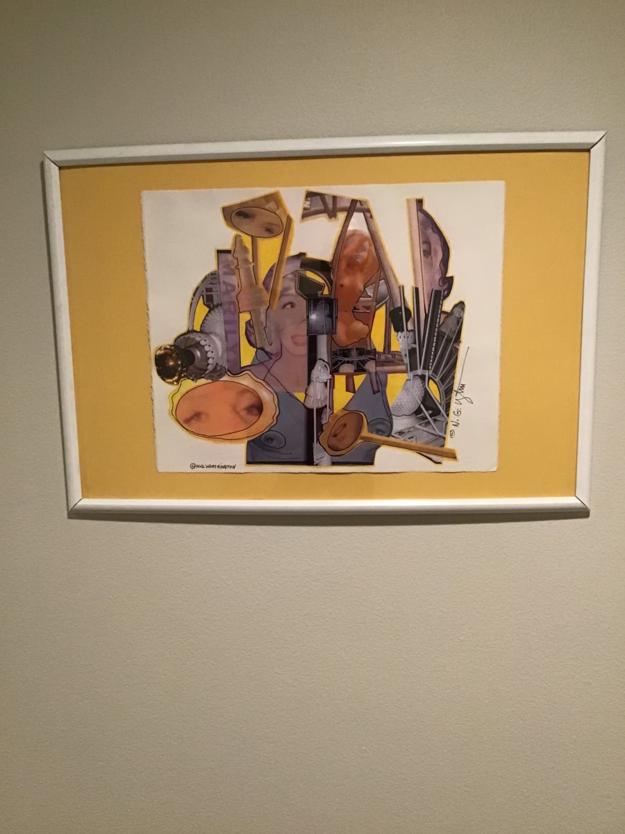 Tribute to Marilyn Monroe #2 by Nancy Worthington 