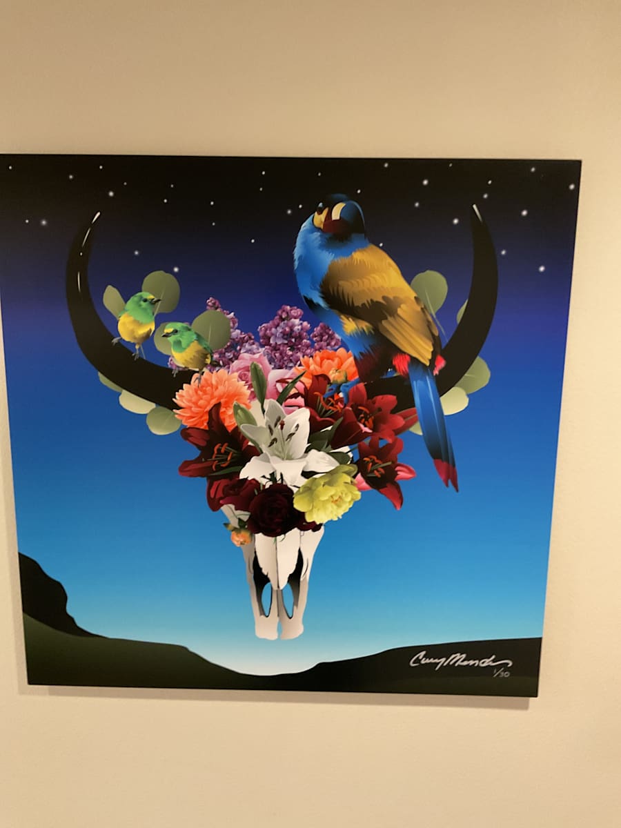 Skull #6 (#1 or 30) by Curry Mendez, Image 2.