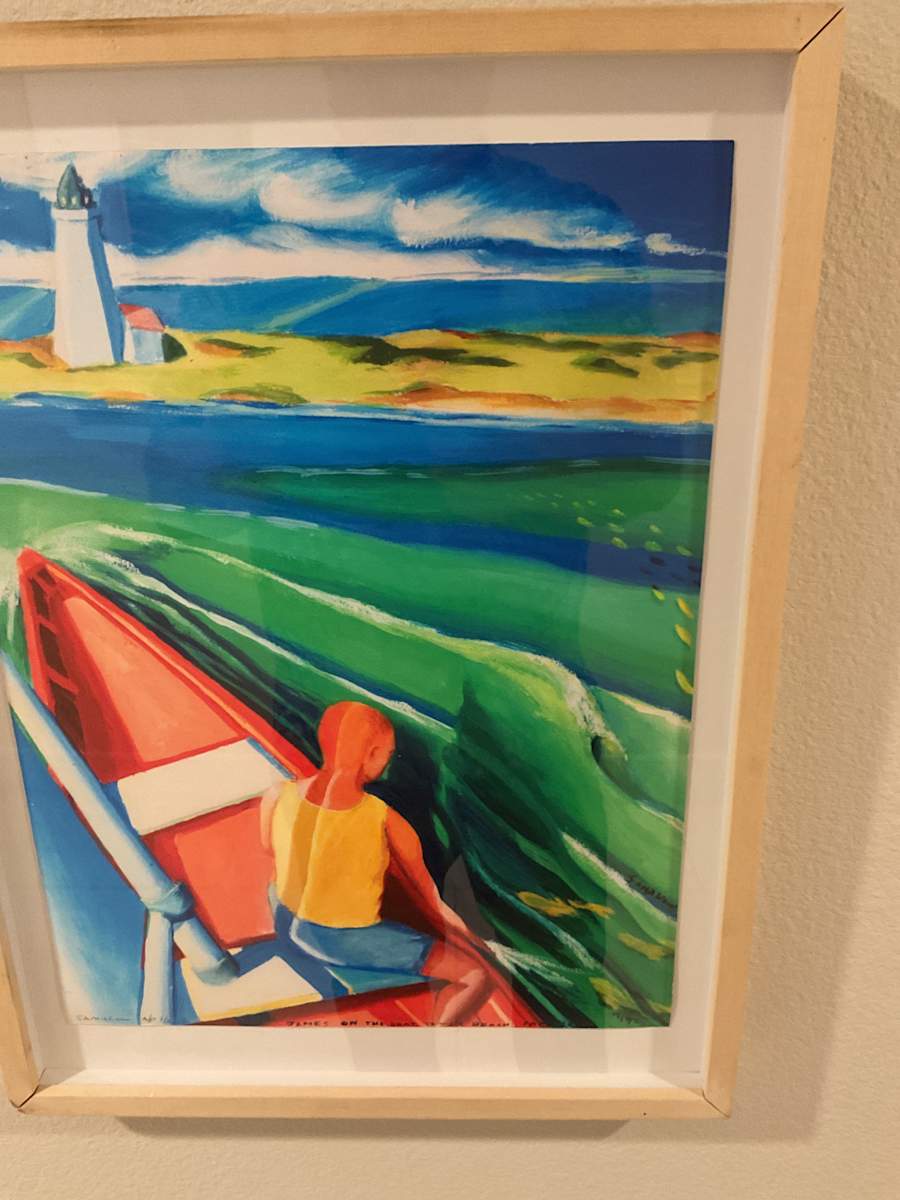 James on the Boat by Daniel Samakow 