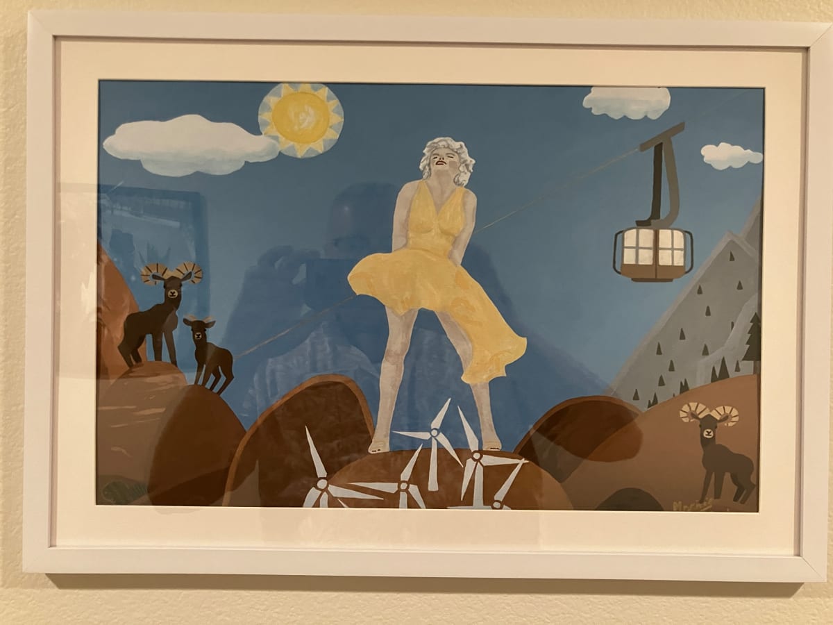 Forever Palm Springs (framed print) - SOLD by Marnie Tenden 