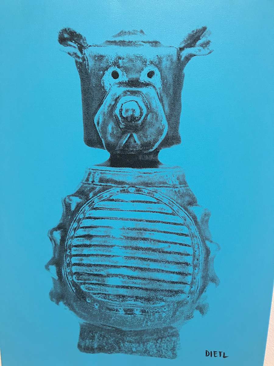 Robo-Bear - SOLD by Joe Dietl 