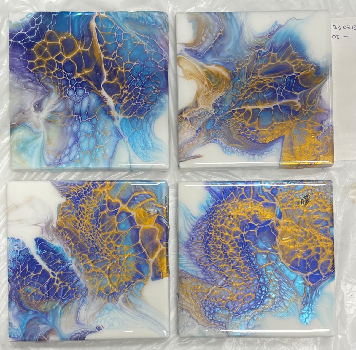 Coasters by Maureen Laxpati 