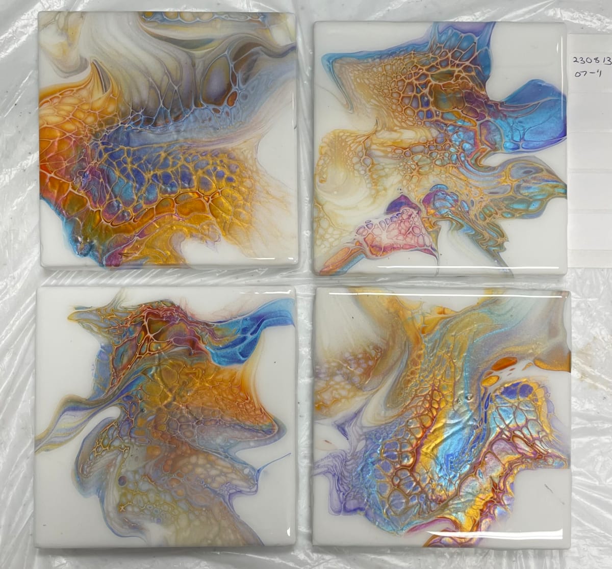 Coasters by Maureen Laxpati 