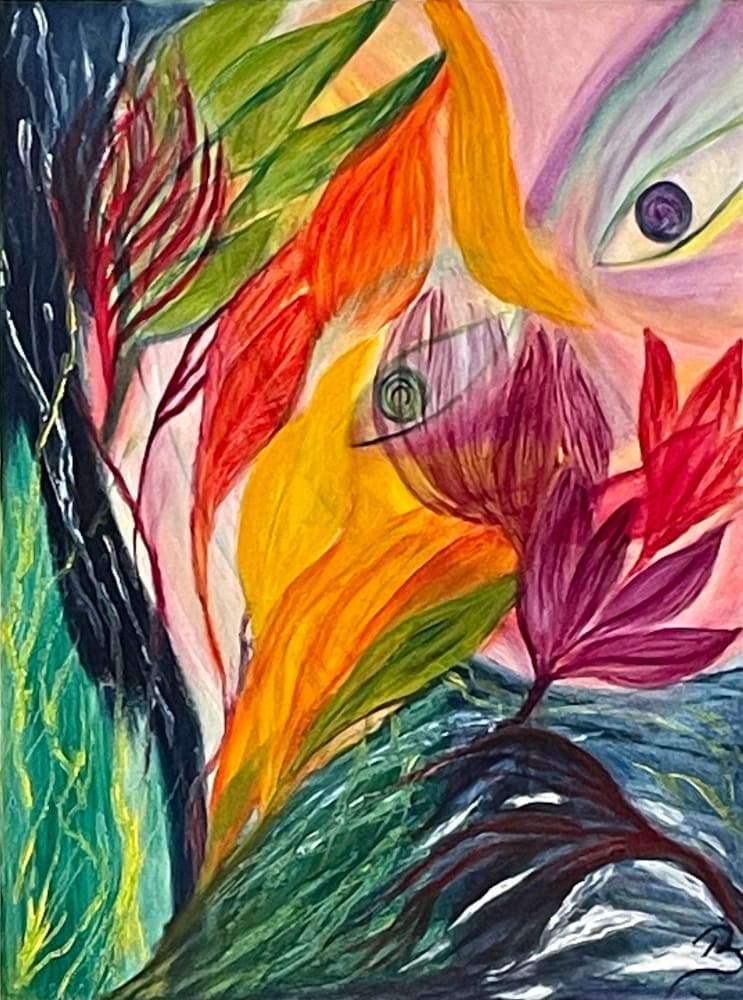 Harmony Series #1 by Beena Cracknell  Image: Compressed Jpeg signed