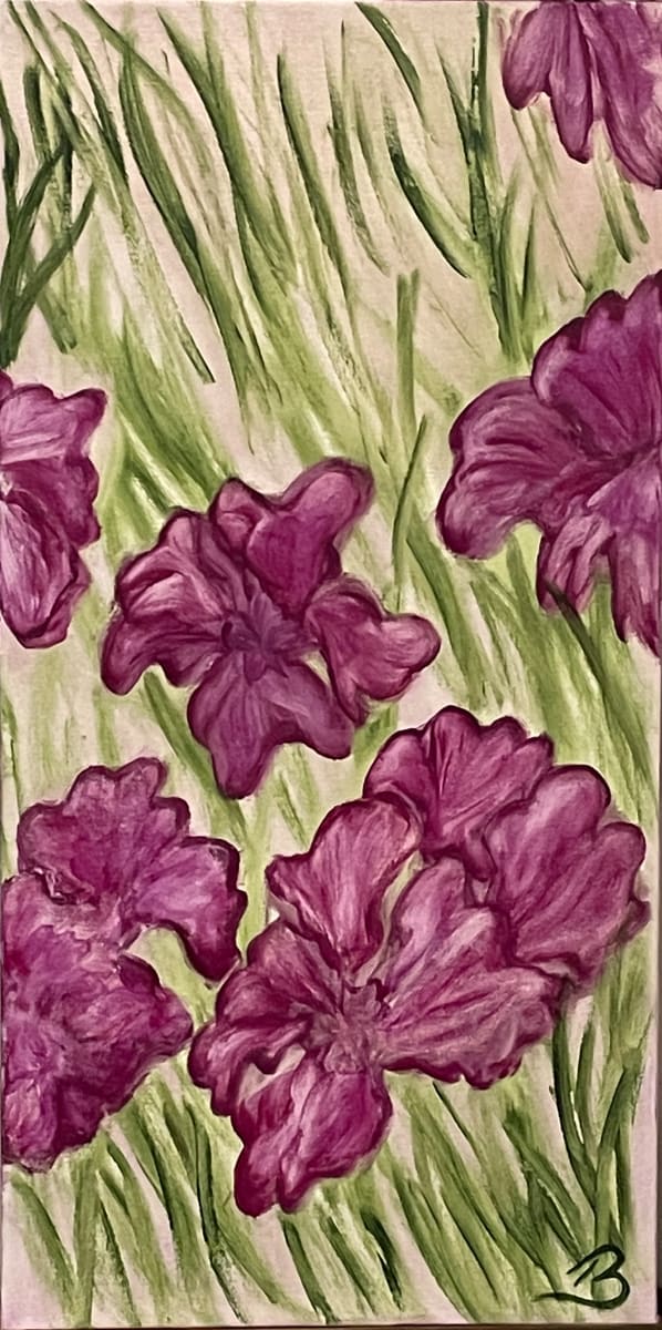 Iris Series #3 by Beena Cracknell  Image: Compressed jpeg 