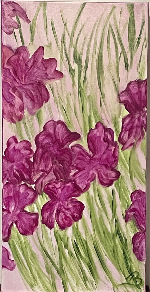 Iris series #2 by Beena Cracknell  Image: Compressed jpeg 