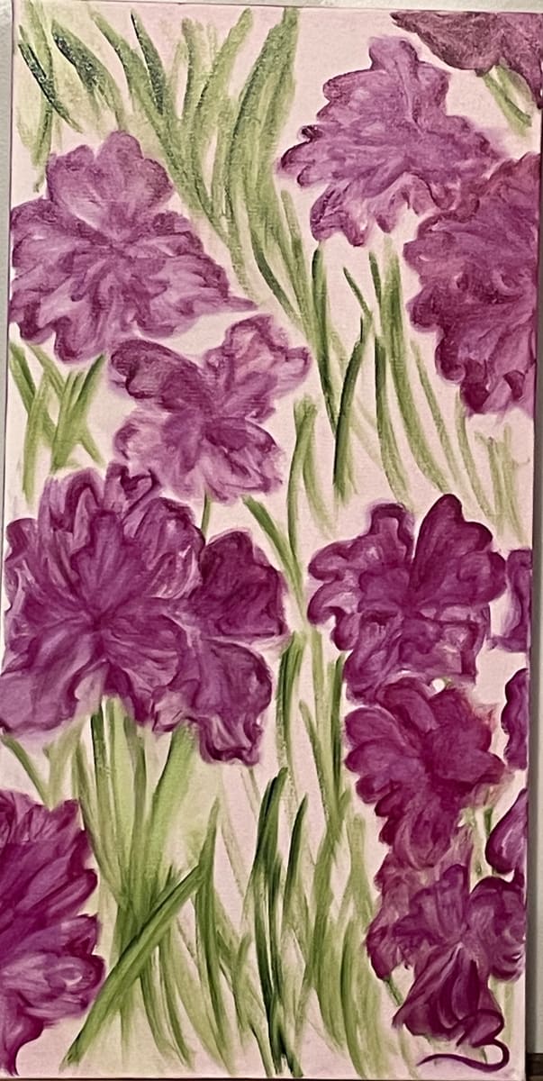 Iris series #1 by Beena Cracknell  Image: Compressed jpeg 