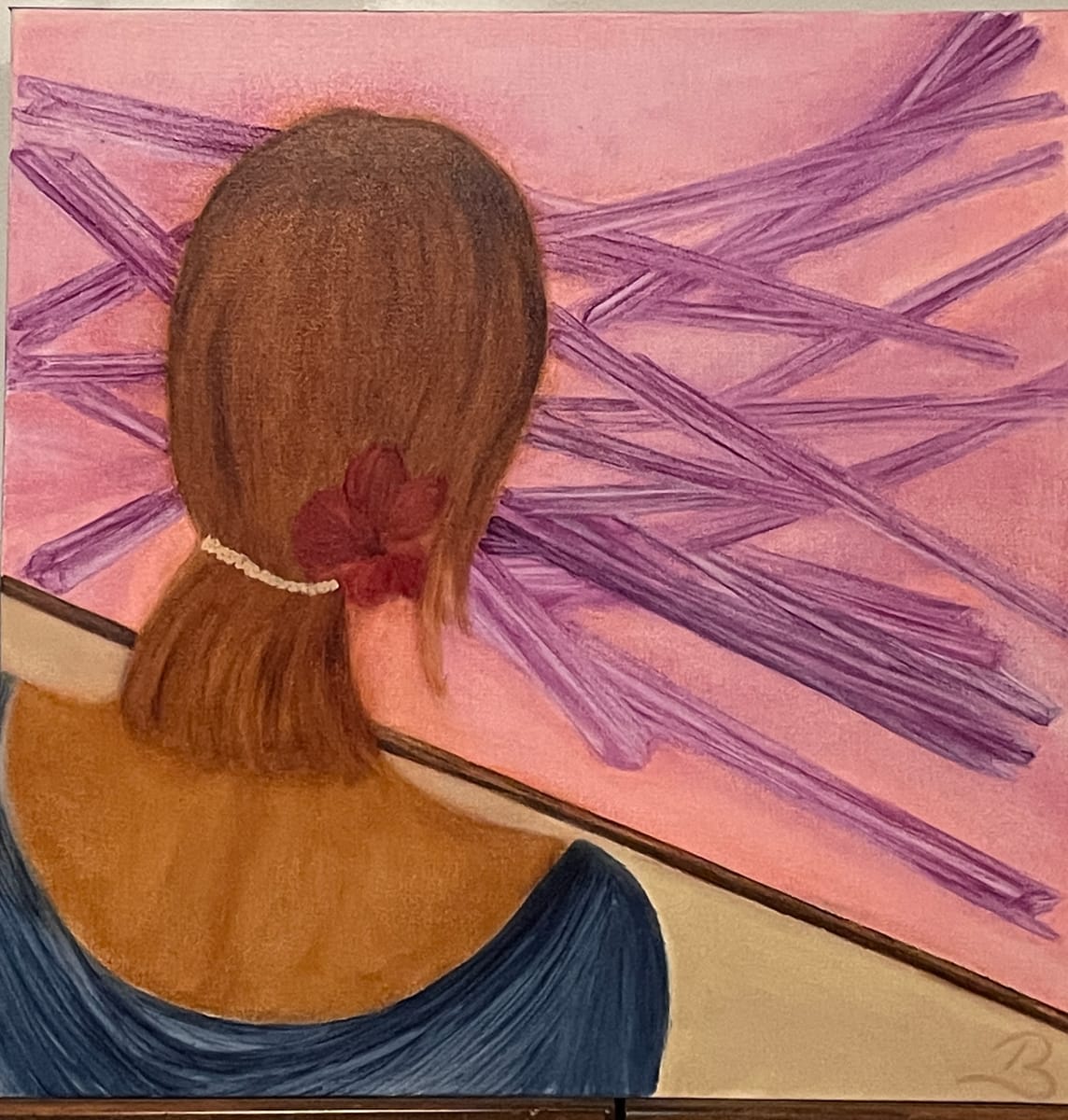 Shanthi (Serenity) Series #4 by Beena Cracknell  Image: Compressed jpeg