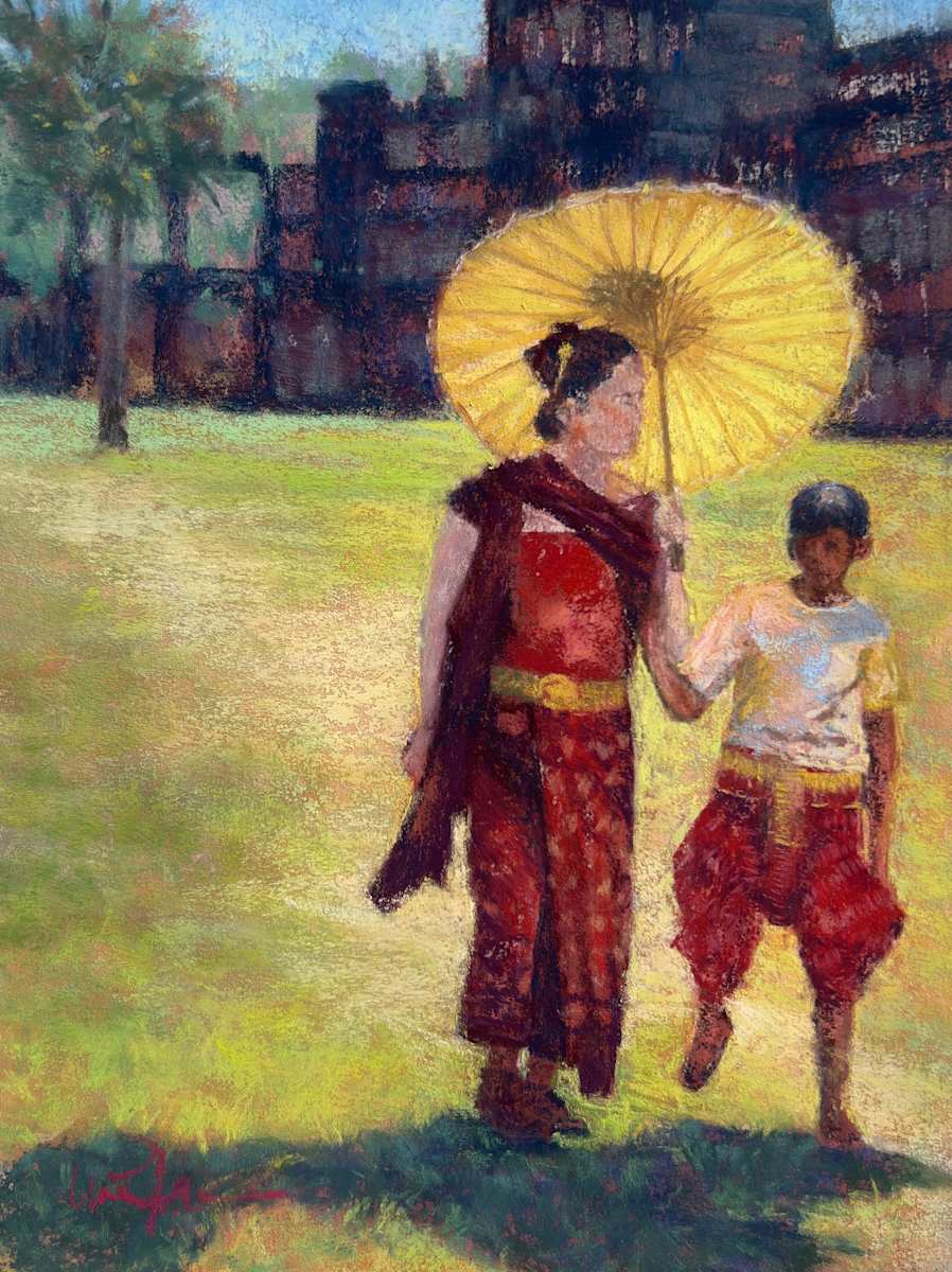 Under the Yellow Umbrella by Wendy Peterson 