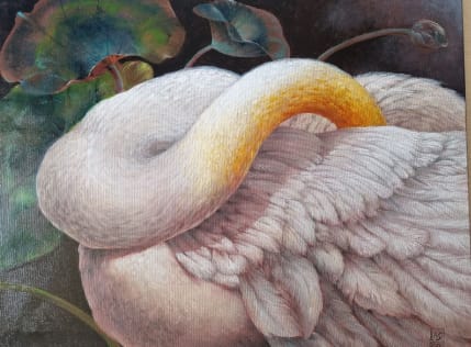 Swan II by Lilo Almog 