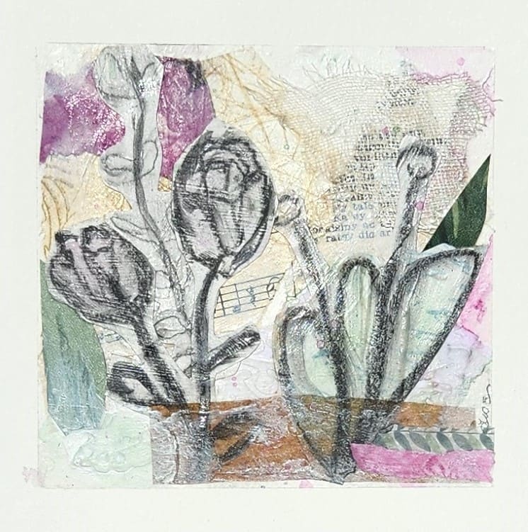 Flower Collage 4 by Lisa Purrington 