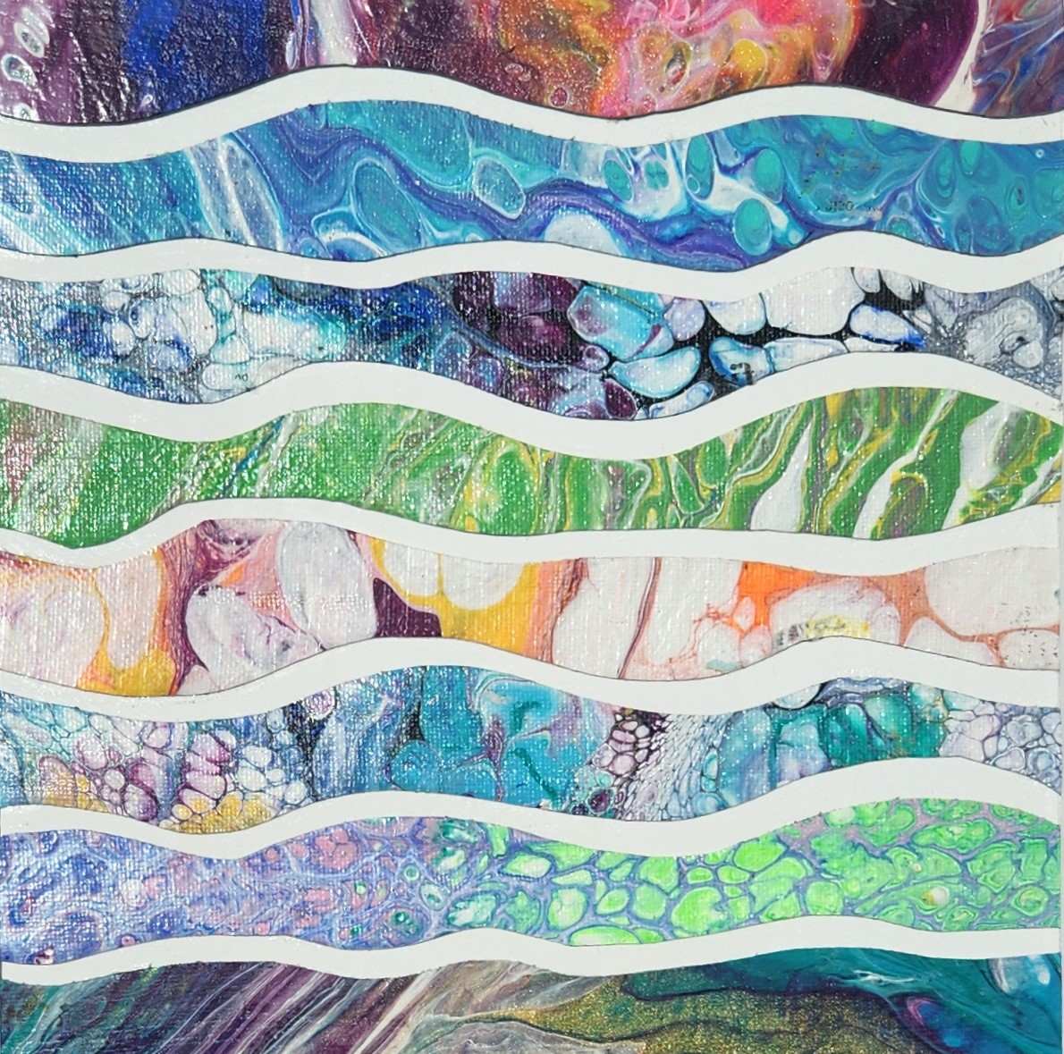 Fluid Art 2 by Lisa Purrington 