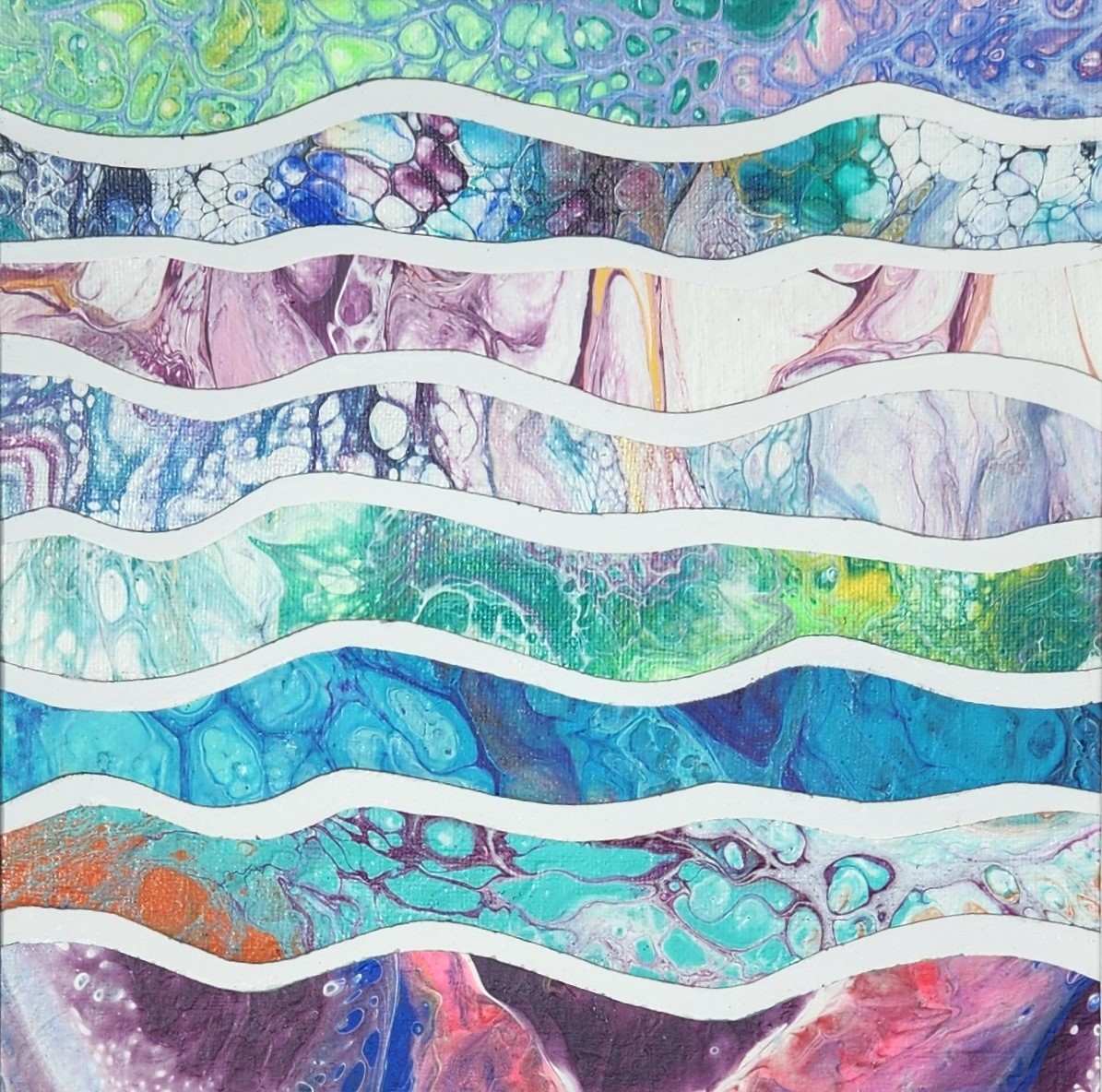 Fluid Art 4 by Lisa Purrington 