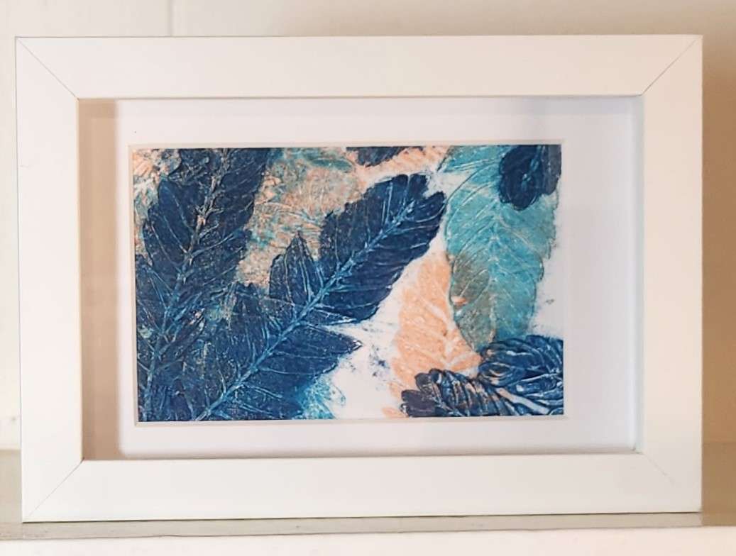 Leaf Print 3/9 by Lisa Purrington 