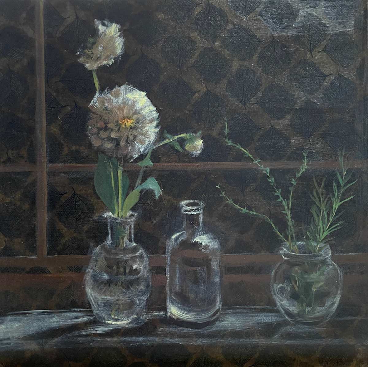 Dark Windowsill still by Sarah Clinton, Image 1.