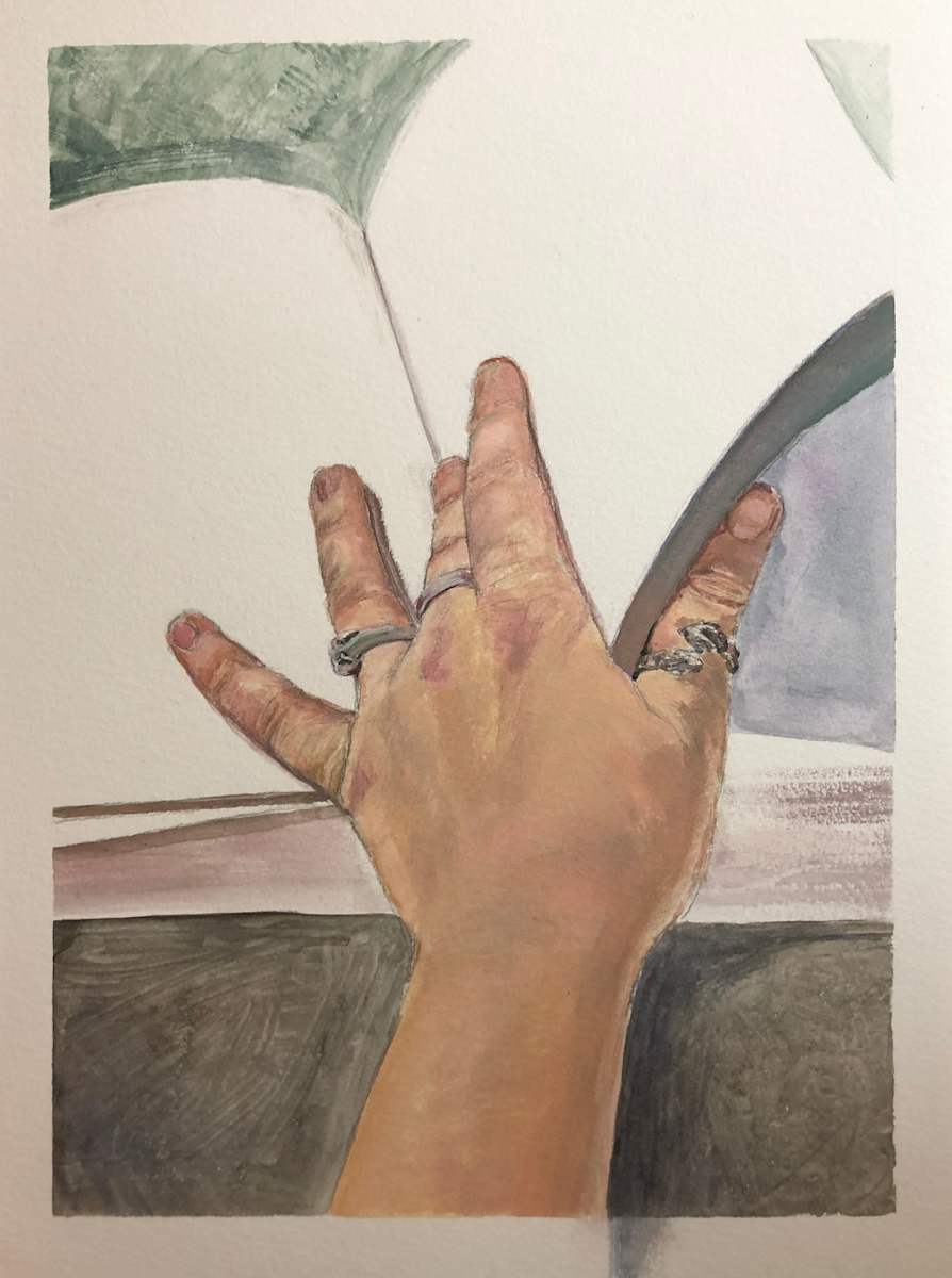 I've got a blank page... by Sarah Clinton 