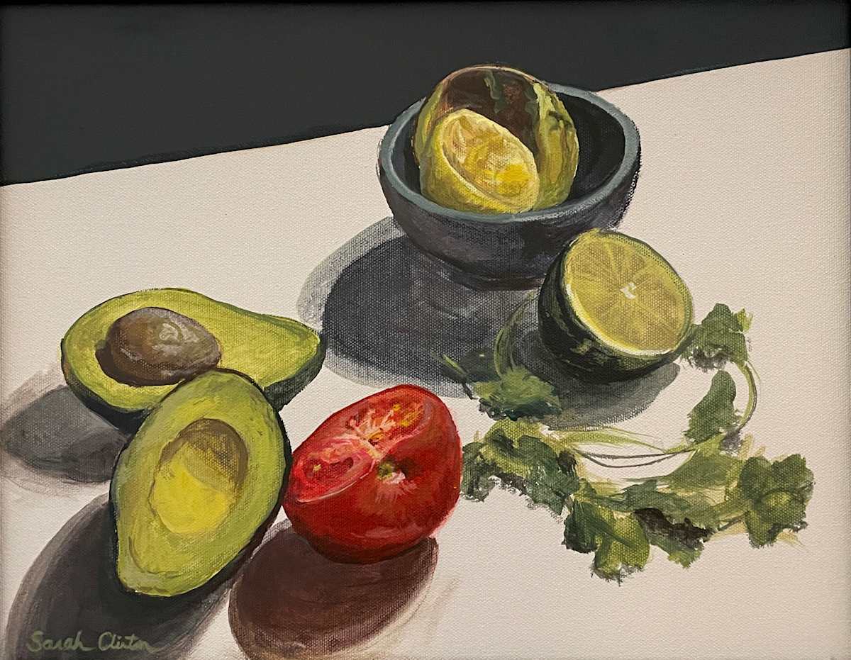 Deconstructed Guacamole by Sarah Clinton 