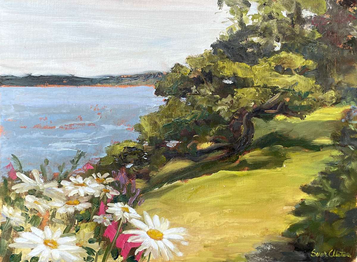 Stella's garden by Sarah Clinton 