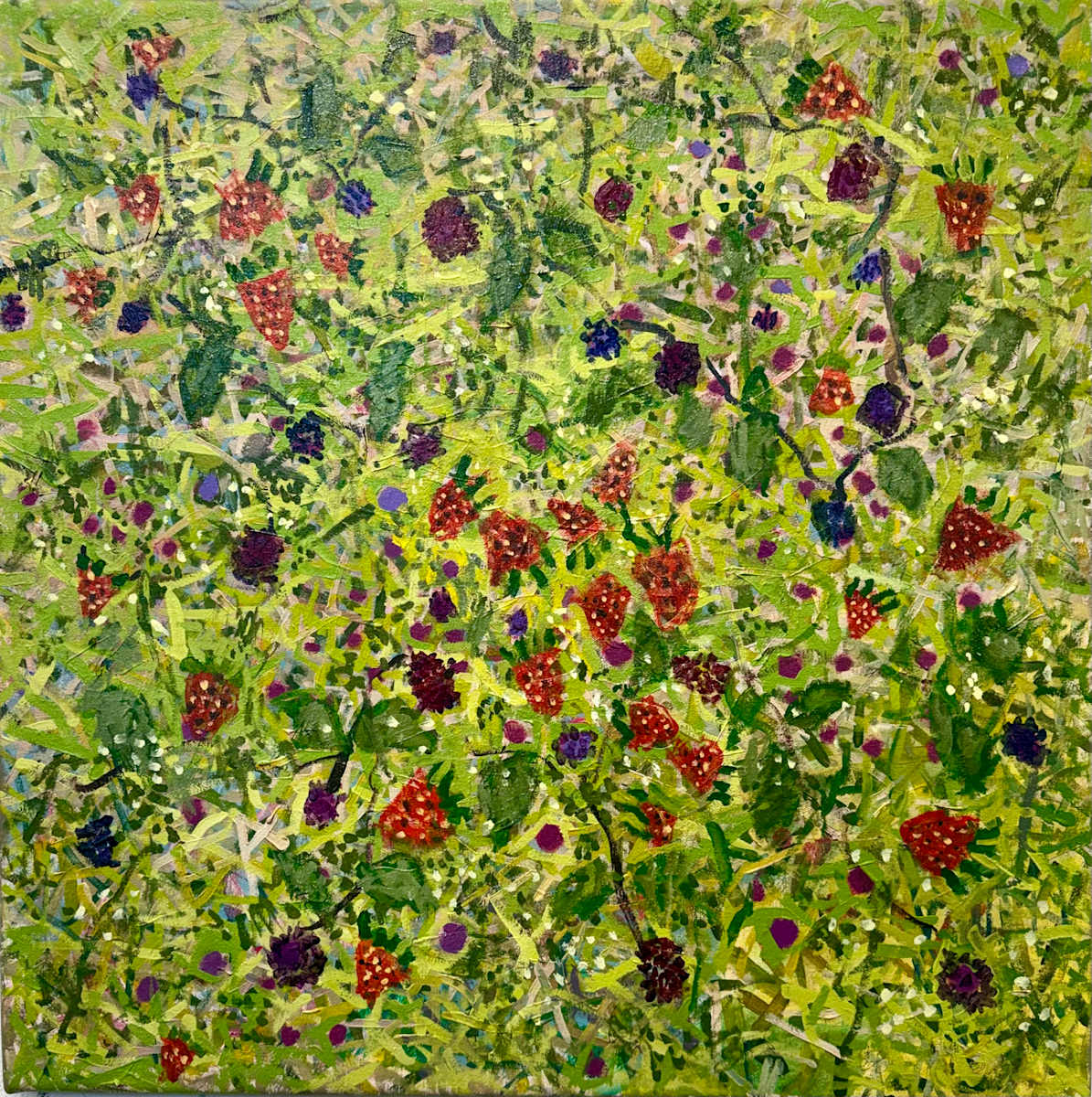 Berries in the Grass by Billie Bourgeois, Image 1.