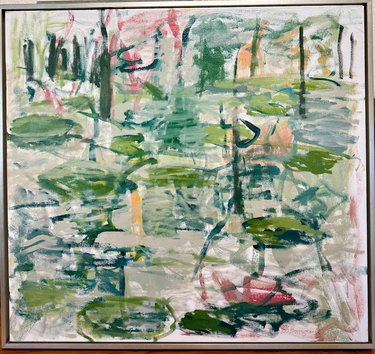 Swamp Lotus by Billie Bourgeois, Image 1.