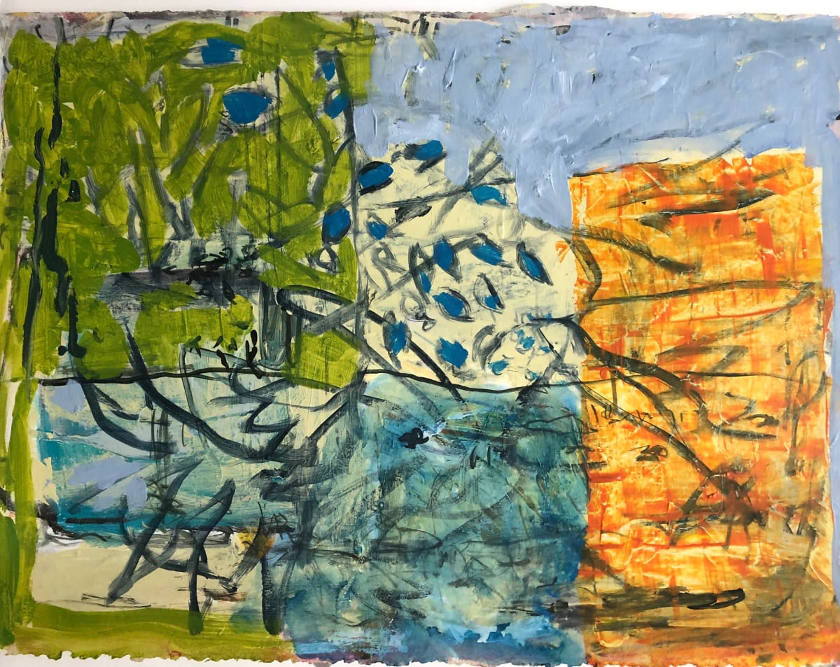 Blue Autumn by Billie Bourgeois 