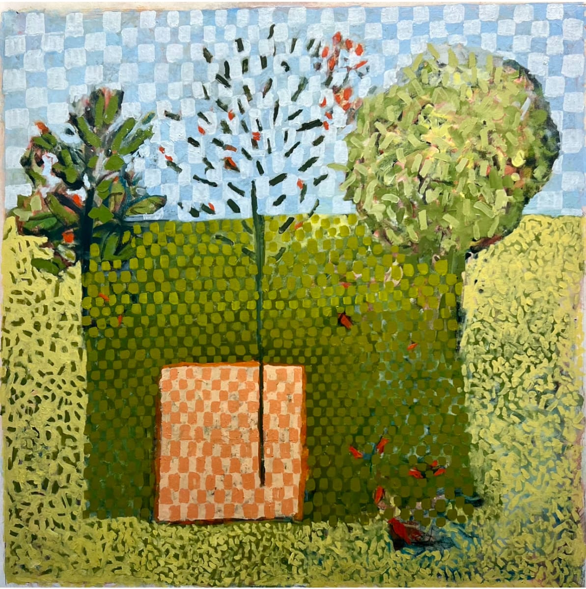 The Red Bird Quilt by Billie Bourgeois, Image 1.