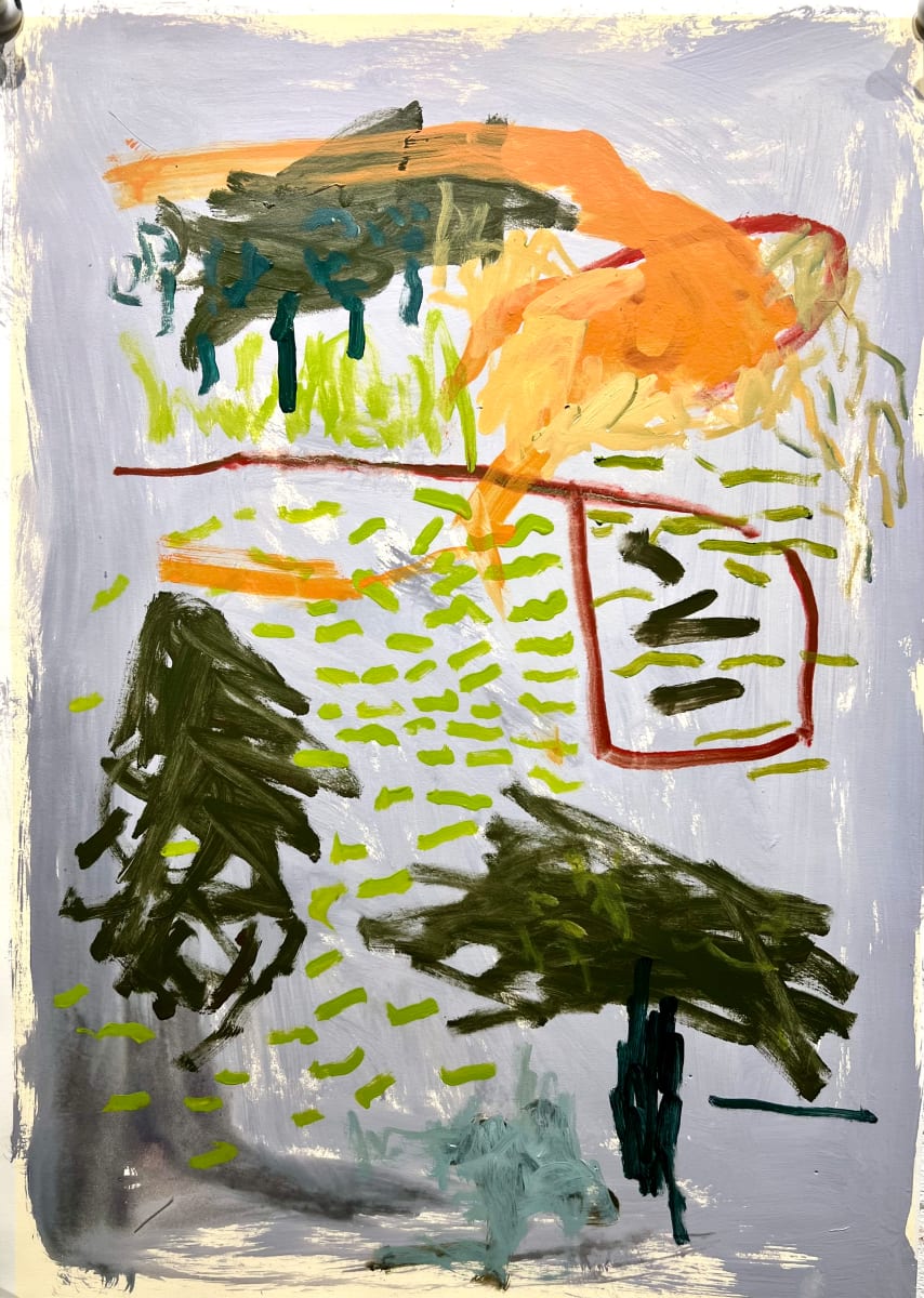 Meadow with Dust Devil by Billie Bourgeois, Image 1.