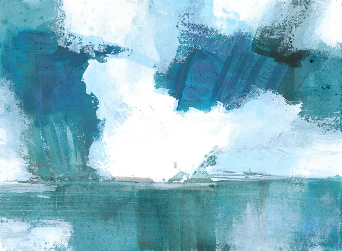 Under a Cloud Slowly by Kathleen Mooney 