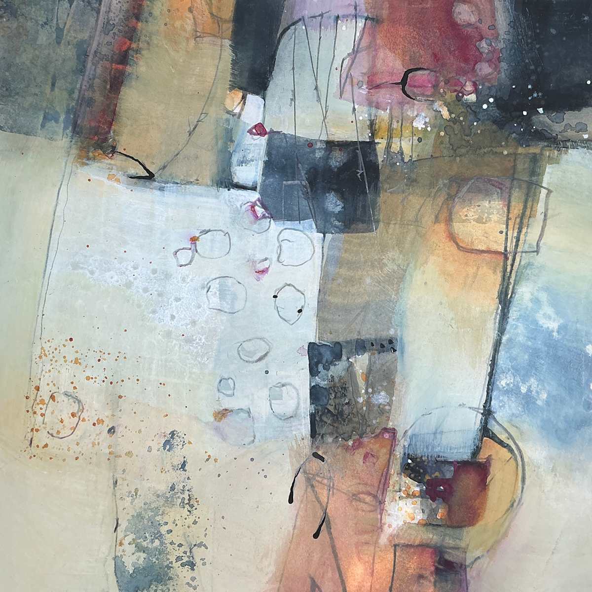 Garnets and Gold by Kathleen Mooney 