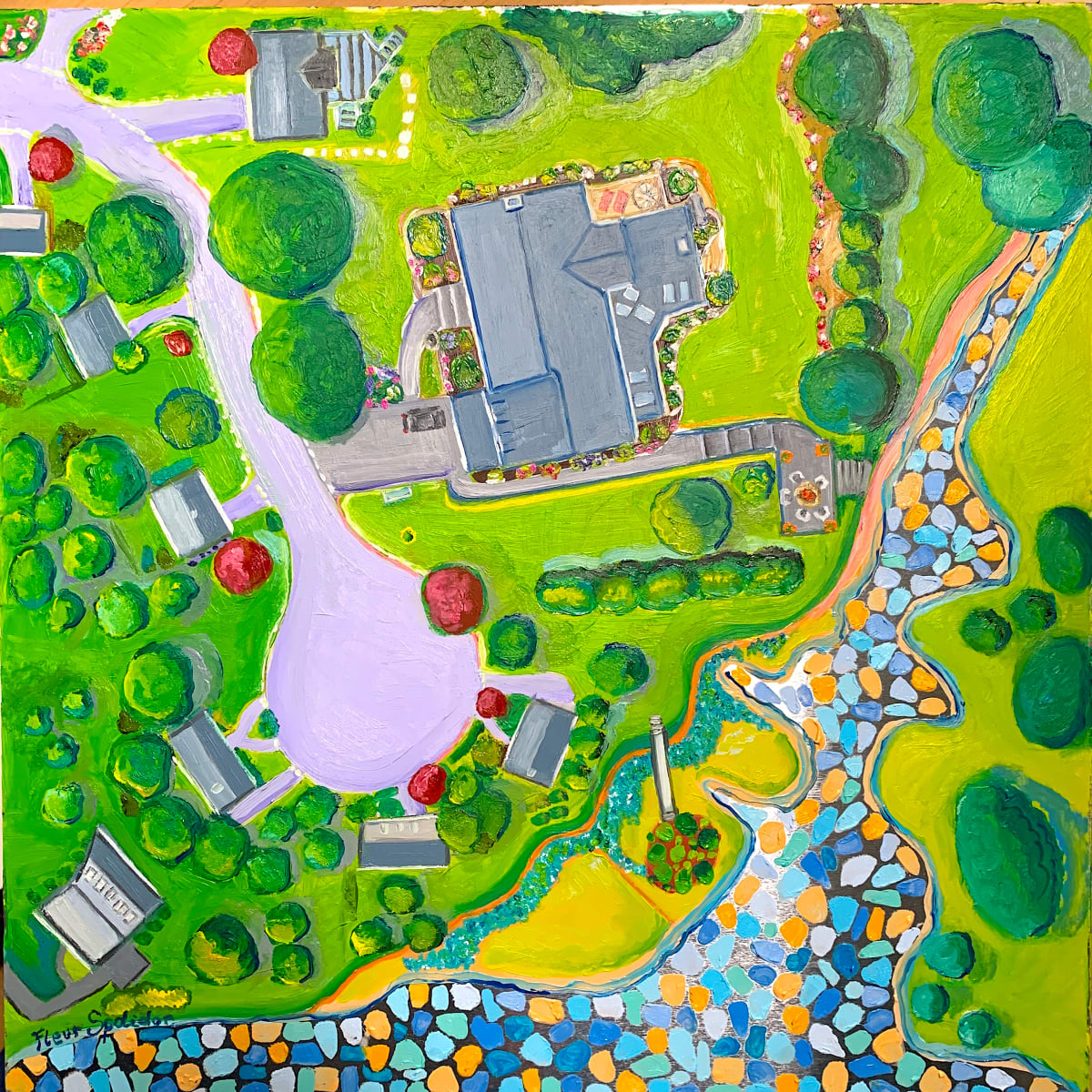 Alana's House by Fleur Spolidor 