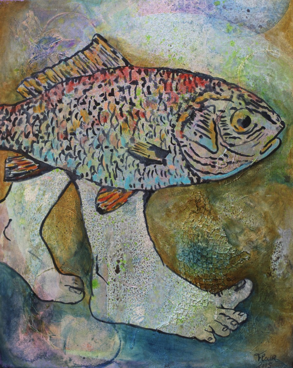 Gone Fishin' by Fleur Spolidor 