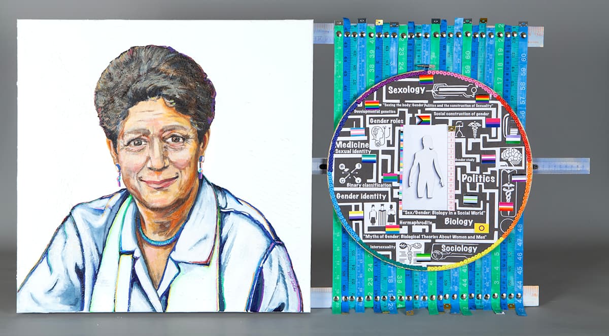 Anne Fausto-Sterling by Fleur Spolidor 