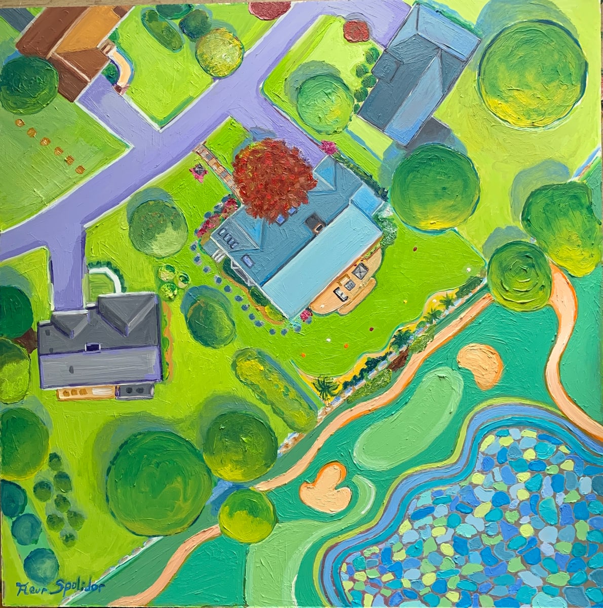 Pascale's house by Fleur Spolidor 