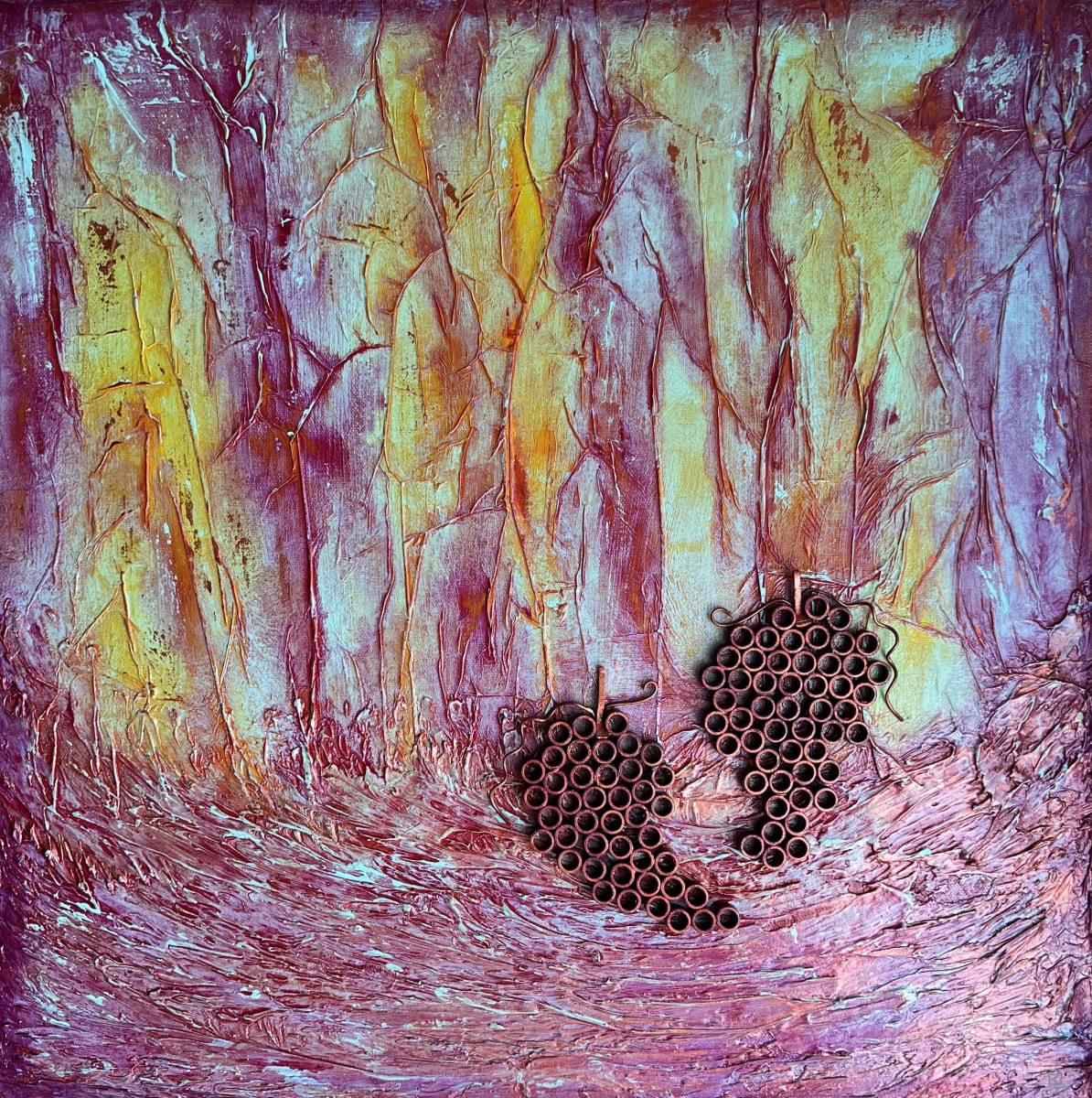 Vineyard Bunches by Kim Box 