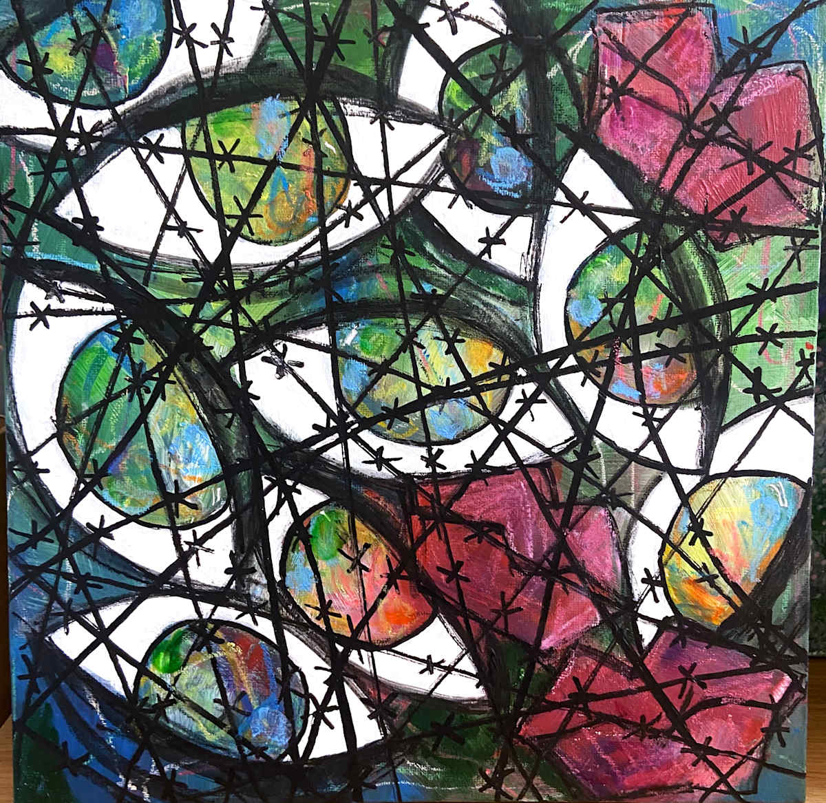 Complicated Relations by Badria Shamsi  Image: " Great minds discuss ideas, average minds discuss events, small minds discuss people" Eleanor Roosevelt