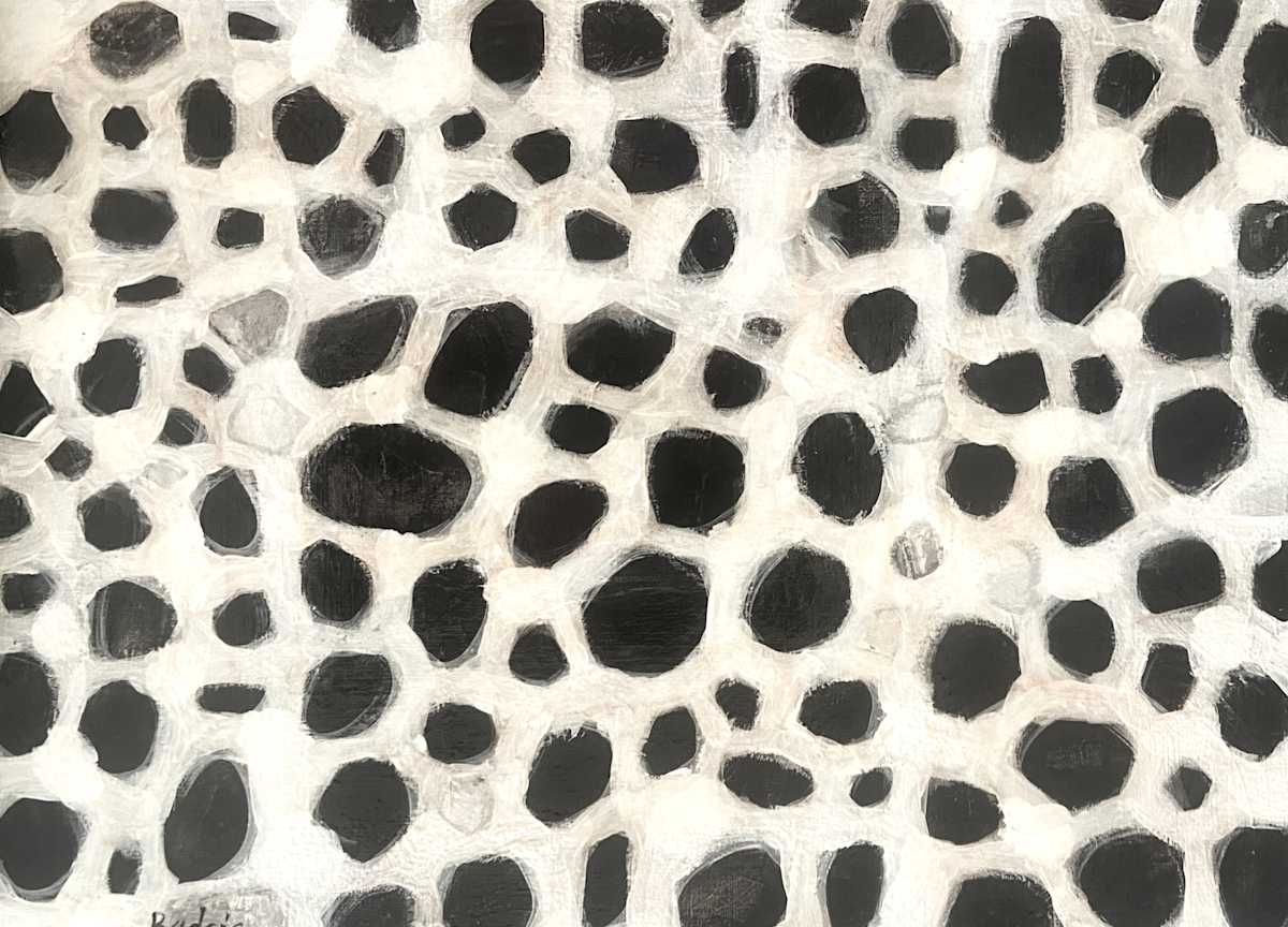 Stone Black and White by Badria Shamsi, Image 2.