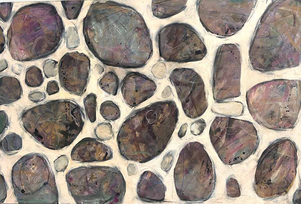 Stone Brown by Badria Shamsi 