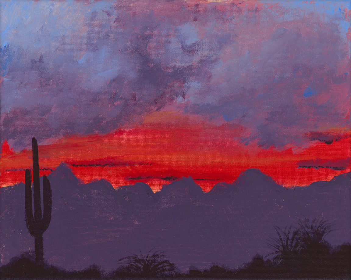 Phoenix Sunset by Brittany Barnett 