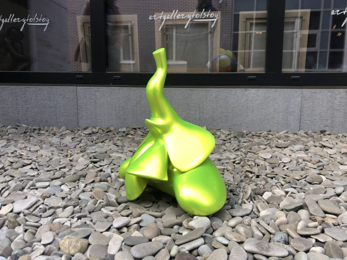 #Slonik by Misha Libertee  Image: #Slonik Edition of 99 (Bioplastic) Sculpture