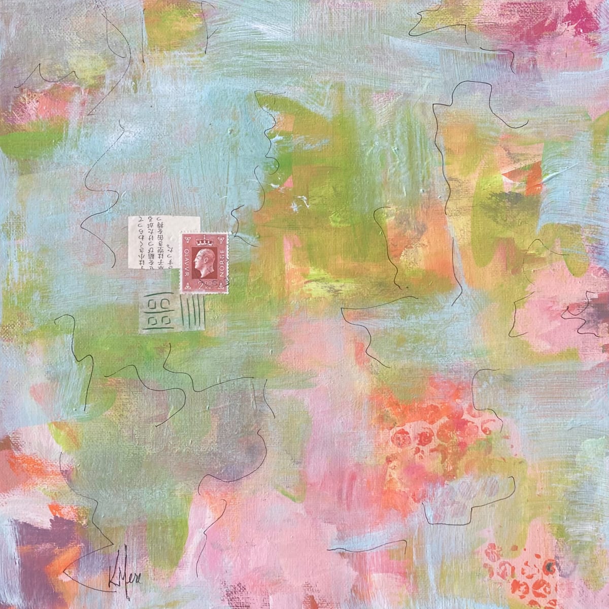 For the Love of Dots #2 by Kathy Briggs Mere 