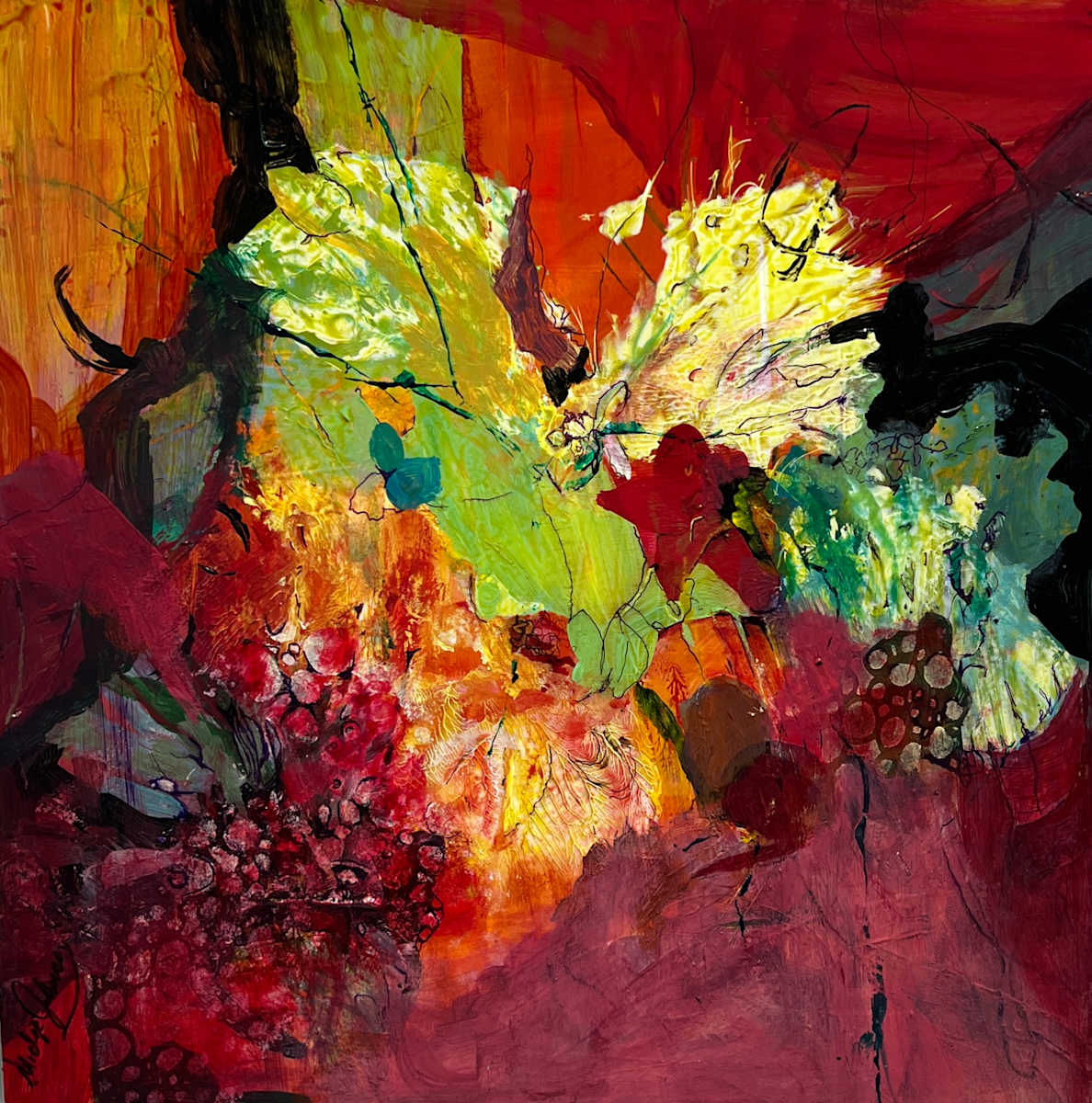 Autumn Blaze by Midge Johnson 