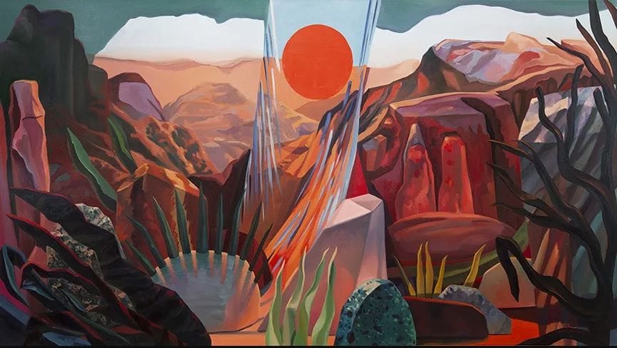 Sunshower Suspension by Rachel MacFarlane, Image 1.