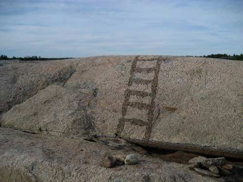 Water Drawings, Ladder by Blue Republic, Image 1.