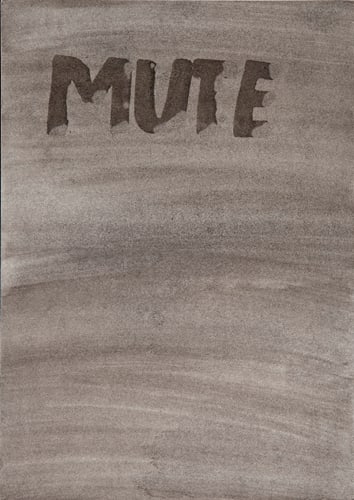 Mute by Thérèse Bolliger 