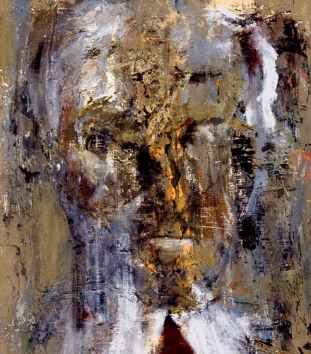 A Delicate Family (12 Attempts to Paint a Human Face) #4 by John Brown 