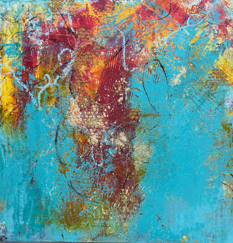 Blue Divide by Cindy Walton, Image 1.