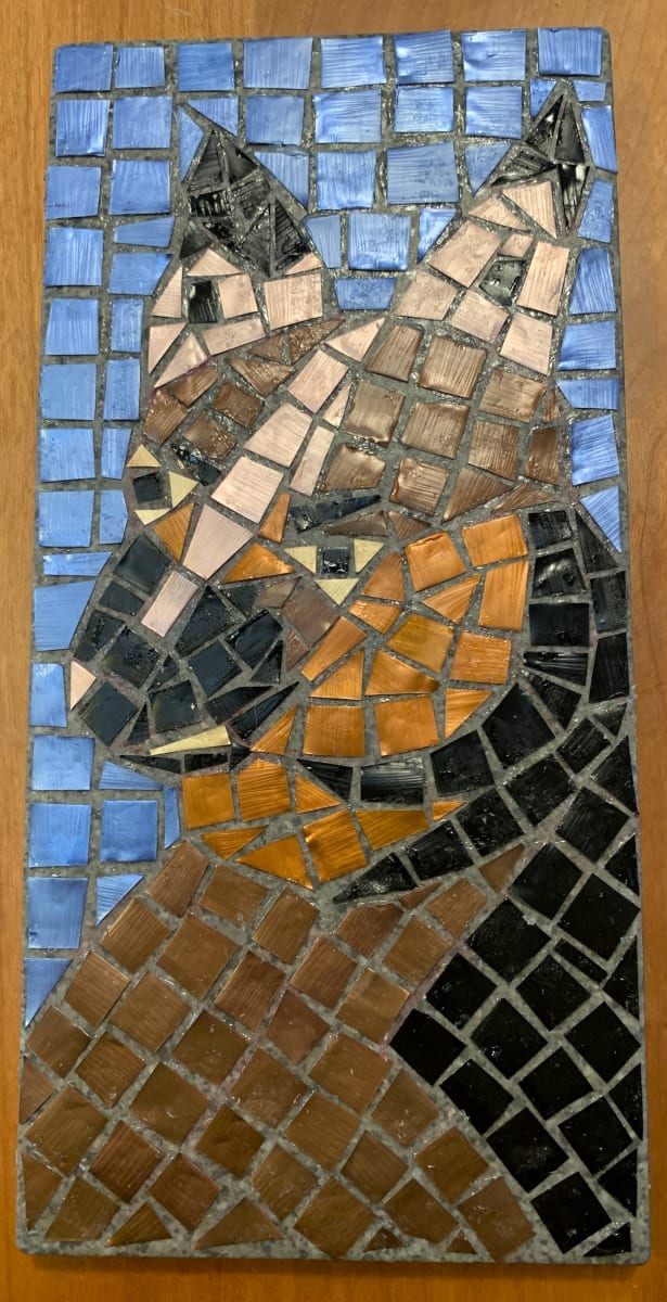 German Shephard by Dina Afek  Image: A gift to my friend Sandi 