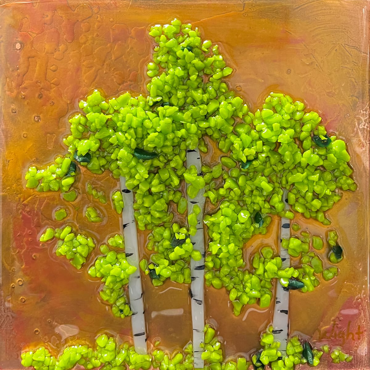 Spring Aspens by Deb Wight, Image 1.